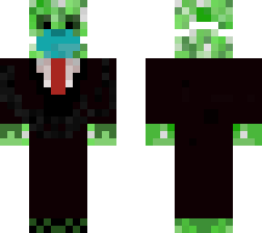 corona creeper in a suit