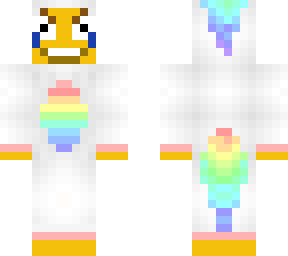 cursed laughing emoji in unicorn onesie