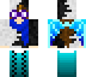dragon girl with glasses