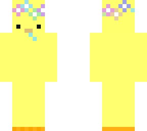 duck with flower crown girl/boy