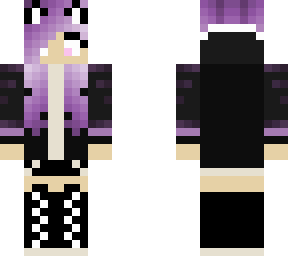 giantess #1 purple hair for echeek