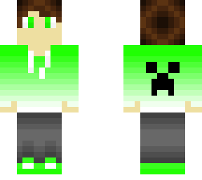green hoodie boy