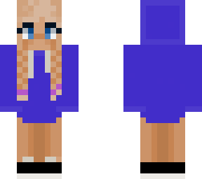 indigo hoodie