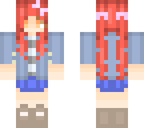 kawaii red haired