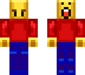 lego man with 4 faces