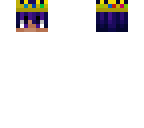 my skin with techo crown template