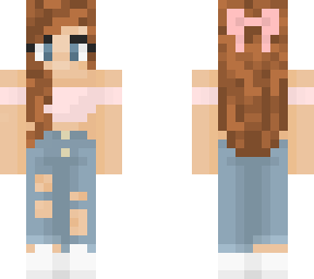 pink crop top edit of cherry girl