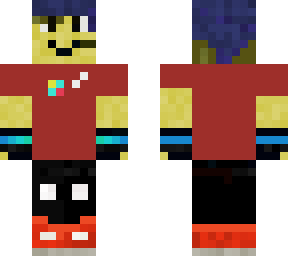 rex in my irl soccer shirt