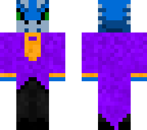 spade (purple tux)