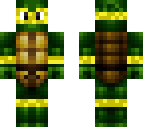 splashers ninja turtle but yellow