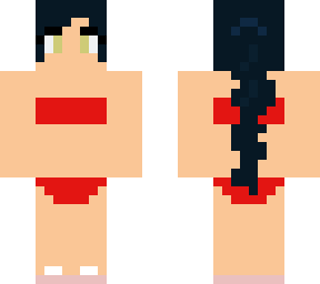 strapless bikini girl