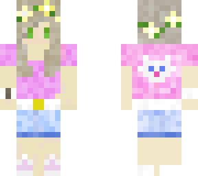 summer kitty logo lady