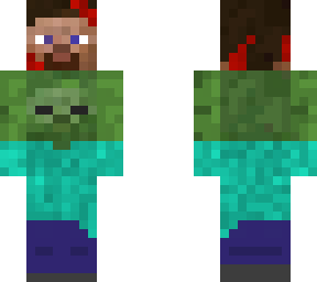 zombie holding stevehead