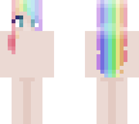 --rainbow pride hair base--