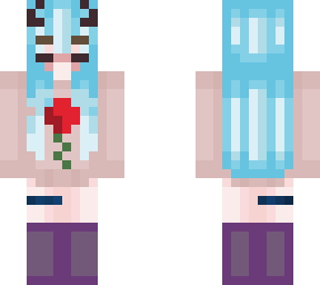 blue kawaii hair gurll