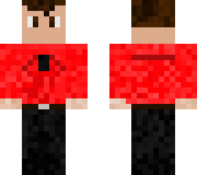 Business man in red shirt | Minecraft Skin