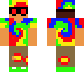 cartoon hippie