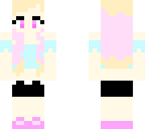 cute mint & pink girl #2