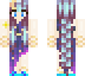 edit of sumeya28's lunar goddess skin now with blue eyes and shoes