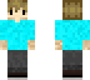 ***** but with a blue shirt