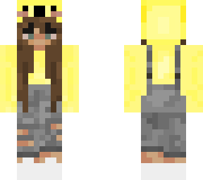 koala girl yellow