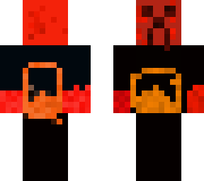 landon playz fire creeper logo