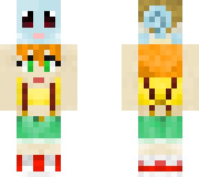 misty carrying squirtle