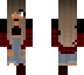 plaid girl edit