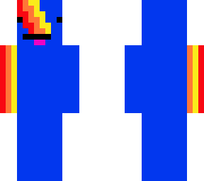 powered up blueflameguy
