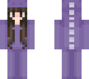 purple dino girl