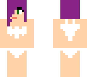 purple hair beach girl v3