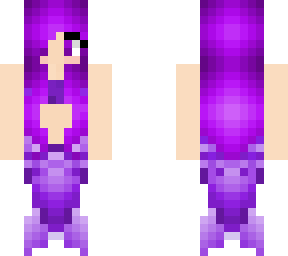 purple mermaid (read desc)