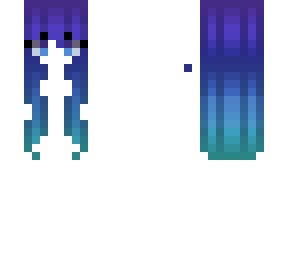 purple to blue hb