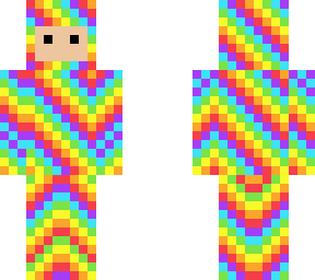 rainbow suit