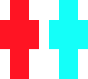 red and...