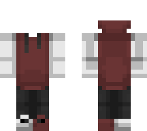 red and white hoodie