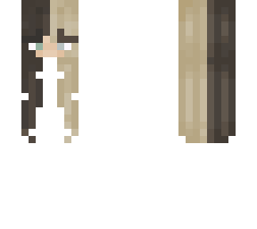 split color hair base