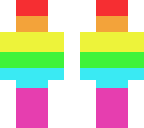 super cool rainbow man wearing rainbow headphones check his side head xd