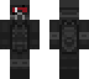 swat with red gas mask