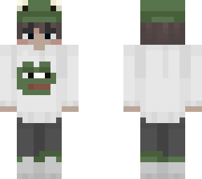 updated green pepe frog boy