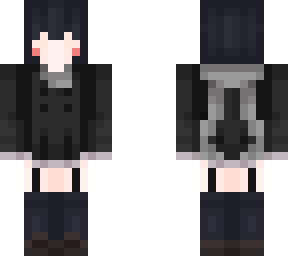 winter school girl