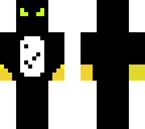 an angry blackherobrine