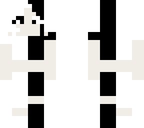 black and white