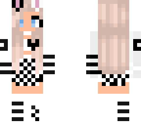 black and white bunny fixed