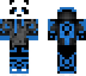 blue panda