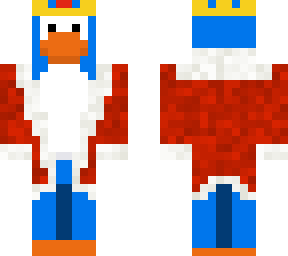 borgar king penguin (blue)