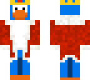 borgar king penguin (blue)