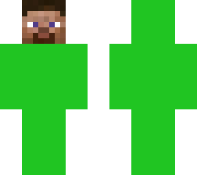 fixed green screen steve