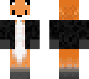 fox in a jacket (without tail)