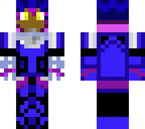 kiel in a blue deku suit
